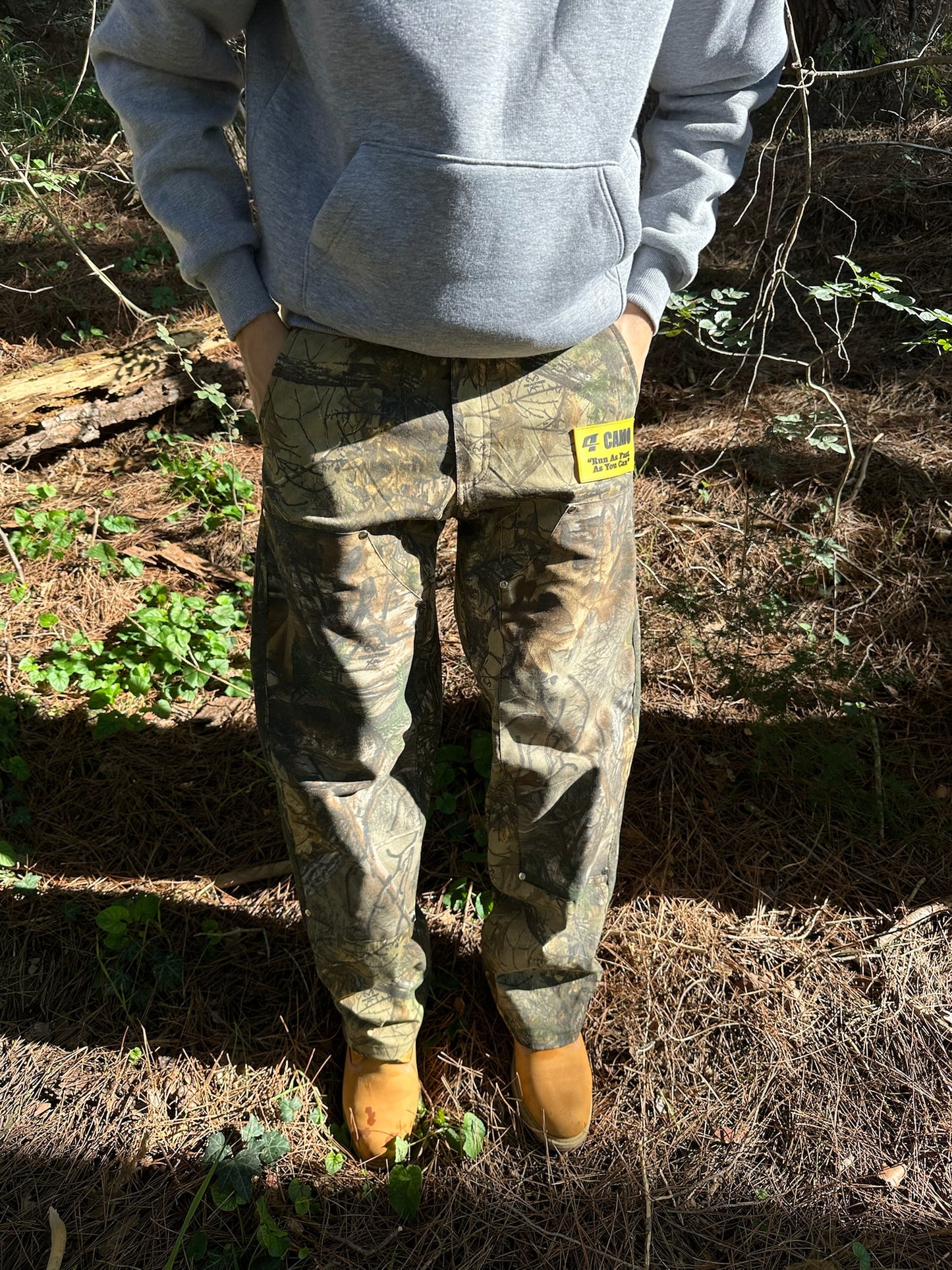 4Y0 DOUBLE KNEE REALTREE PANT