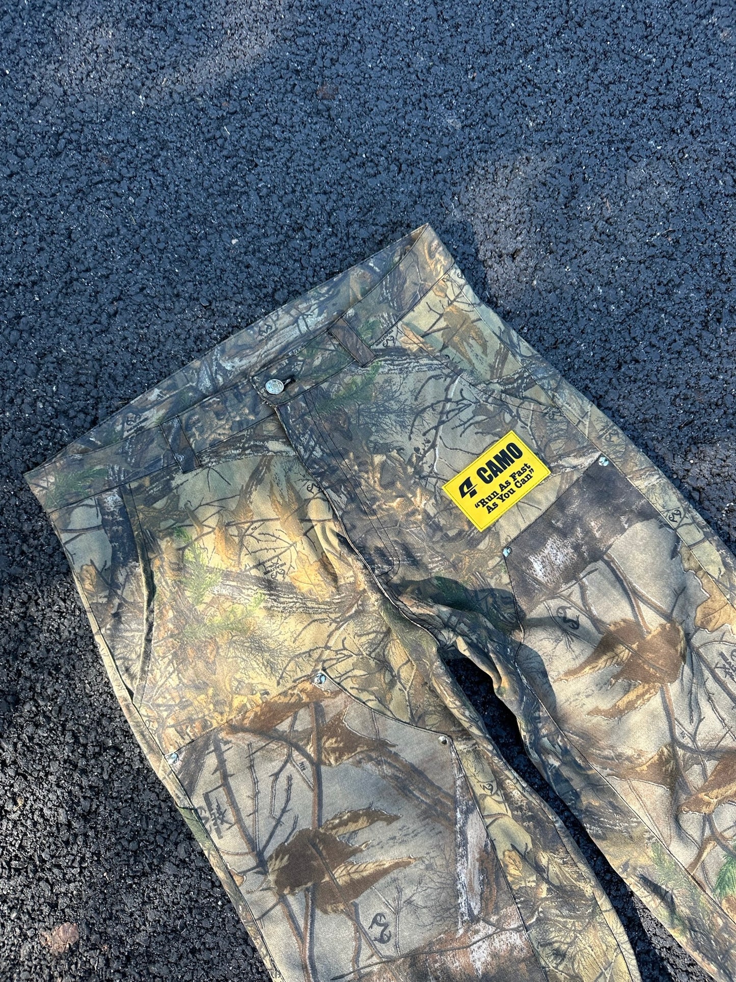 4Y0 DOUBLE KNEE REALTREE PANT