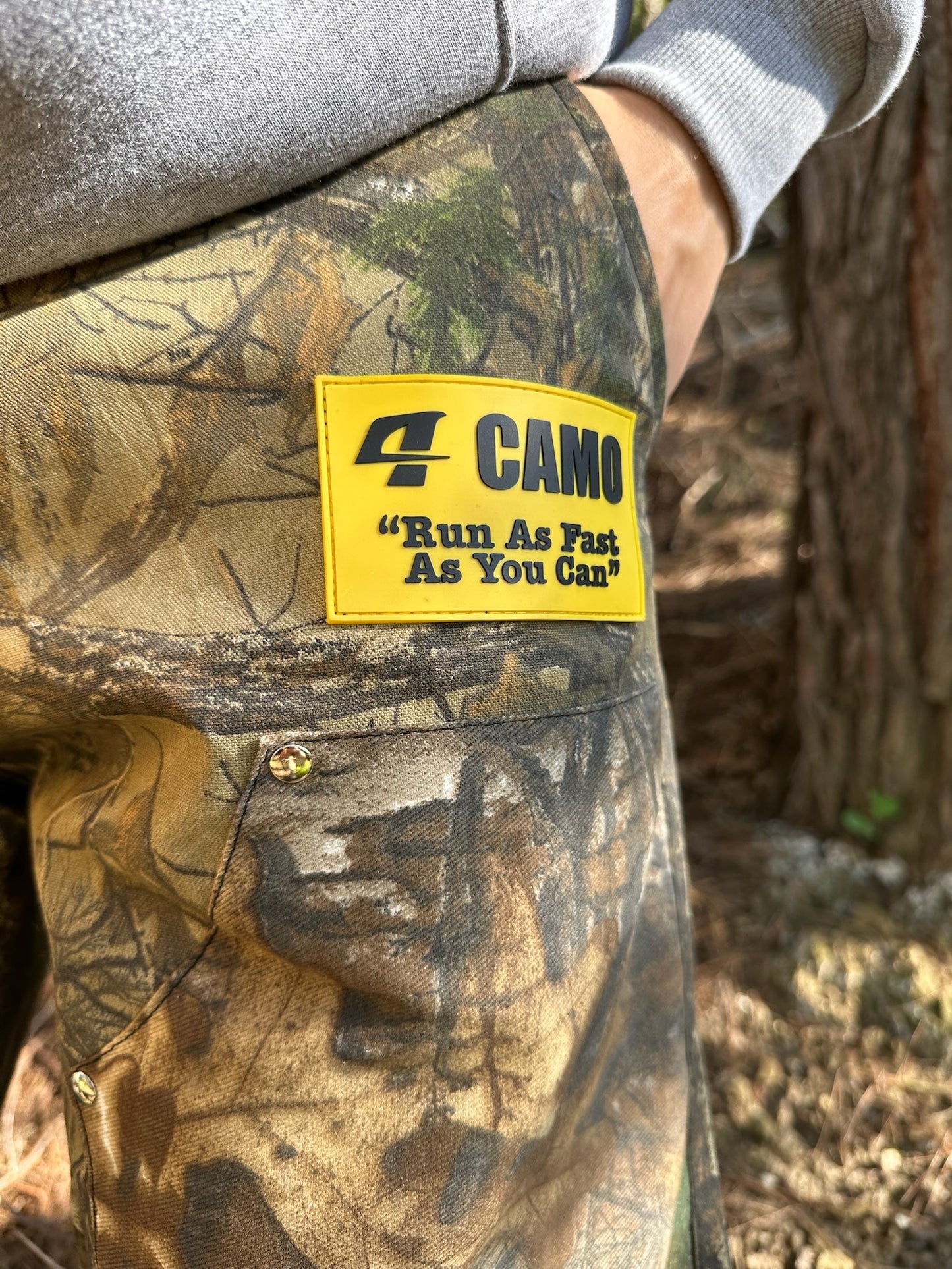 4Y0 DOUBLE KNEE REALTREE PANT